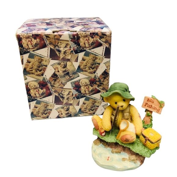 Cherished Teddies "Norm, Patience Is A Fishermn's Virtue" - Picture 6 of 8